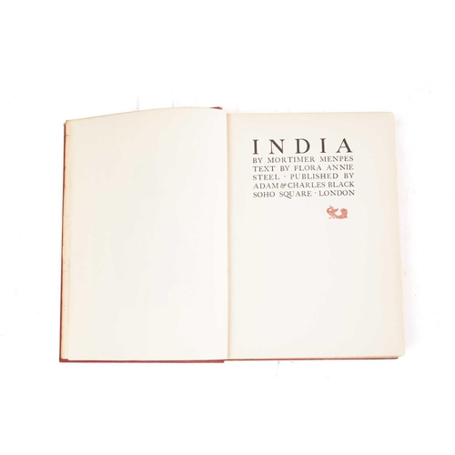 368 - Menpes, Mortimer: The People of India, War Impressions, Durbar, India, Venice, World's Children, Bri... 