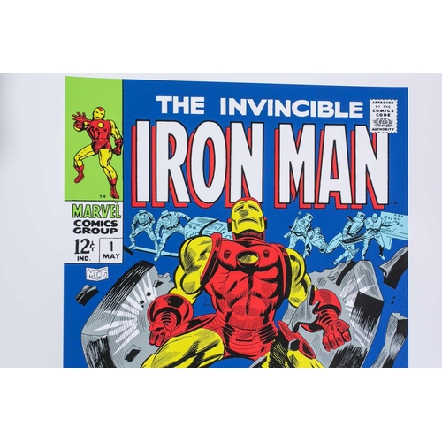 373 - Marvel Super Heroes, a sealed folio limited edition number 100 of six colour prints including # 1 Ir... 