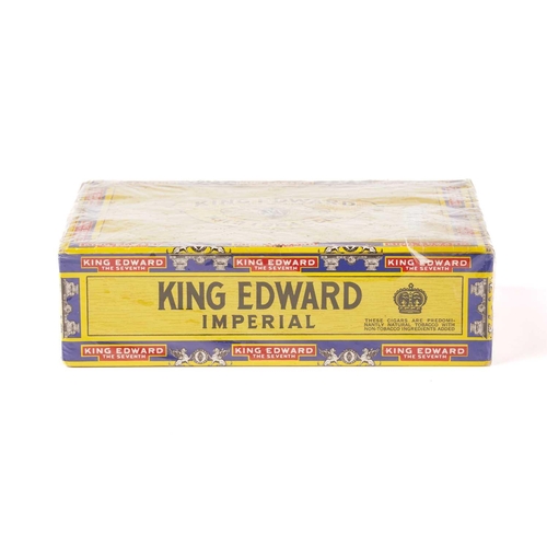 385 - King Edward Imperial, a sealed box of fifty cigars.