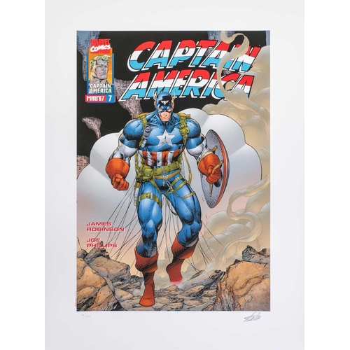 387 - Marvel Super Heroes, a sealed limited folio edition number 34 of six colour prints including #2 Dead... 