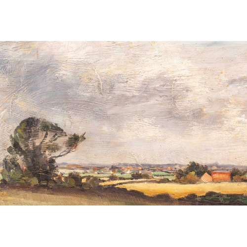 54 - † Attributed to Edward Seago RWS RBA (1910-1974) British, a rural landscape, probably Norfolk, unsig... 