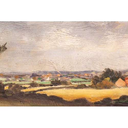 54 - † Attributed to Edward Seago RWS RBA (1910-1974) British, a rural landscape, probably Norfolk, unsig... 