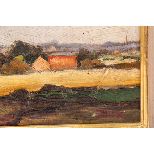 54 - † Attributed to Edward Seago RWS RBA (1910-1974) British, a rural landscape, probably Norfolk, unsig... 