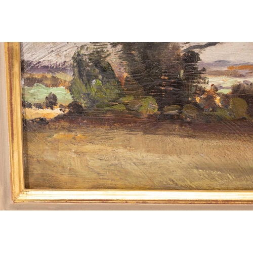 54 - † Attributed to Edward Seago RWS RBA (1910-1974) British, a rural landscape, probably Norfolk, unsig... 