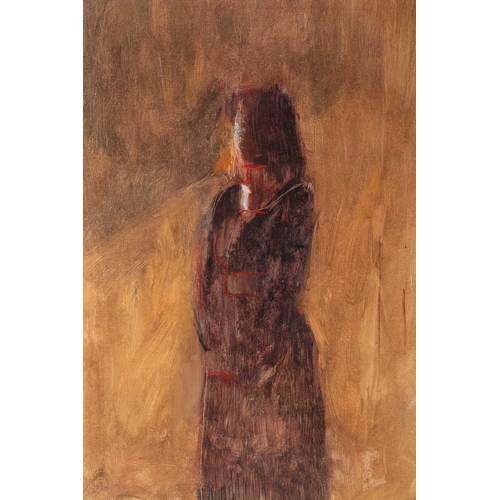 95 - † Nicolas Granger-Taylor (b.1963), 'Woman in Dark Clothes', oil on paper, 44 cm x 31 cm framed and g... 