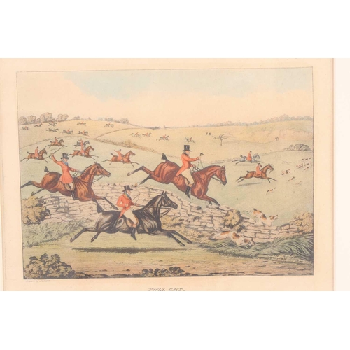 97 - After Henry Alken, a set of four hunting prints 