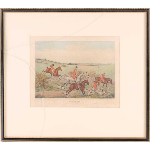 97 - After Henry Alken, a set of four hunting prints 