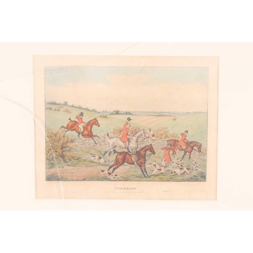 97 - After Henry Alken, a set of four hunting prints 