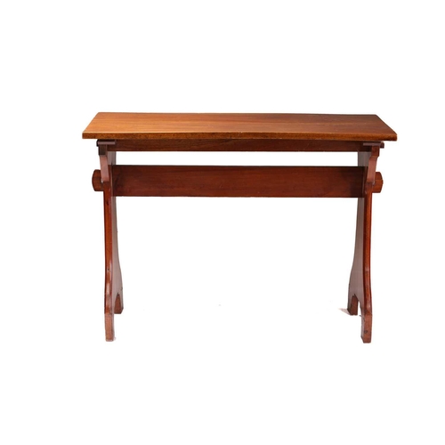18 - Hudson Dodswell of Manchester; a mahogany 