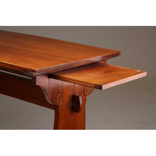 18 - Hudson Dodswell of Manchester; a mahogany 