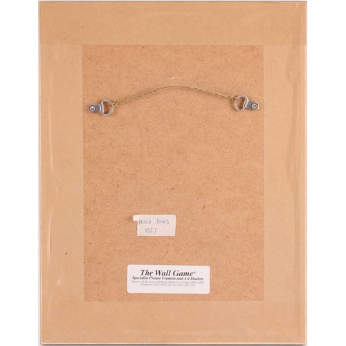 37 - † Harold Jones (1904-1922), two colour lithographs, each 23 cm x 16cm, together with Walford Graham ... 