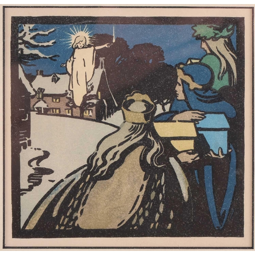 37 - † Harold Jones (1904-1922), two colour lithographs, each 23 cm x 16cm, together with Walford Graham ... 