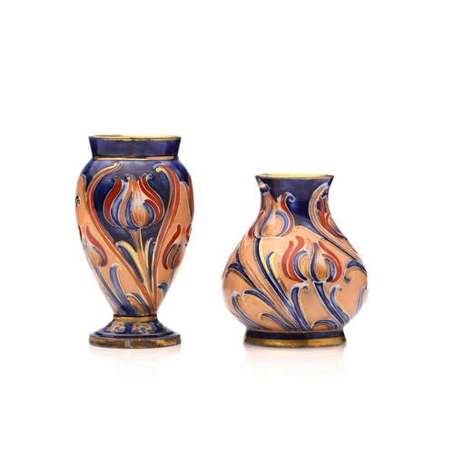 55 - William Moorcroft for James MacIntyre, a miniature Alhambra vase, circa 1903, footed form, printed m... 