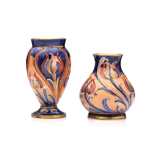55 - William Moorcroft for James MacIntyre, a miniature Alhambra vase, circa 1903, footed form, printed m... 
