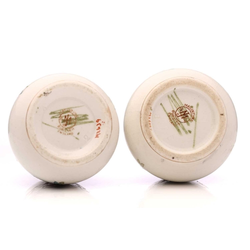 74 - William Moorcroft for James MacIntyre, a miniature 'Eighteenth century' baluster vase, circa 1906, h... 