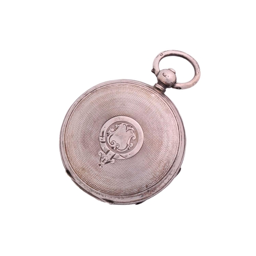 358 - An Open face English Lever pocket watch, featuring a key wound movement engraved 'Warranted English ... 