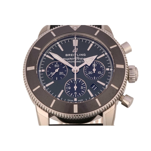 370 - A Breitling Superocean Heritage II B01 Limited Edition, featuring a swiss-made automatic mechanical ... 