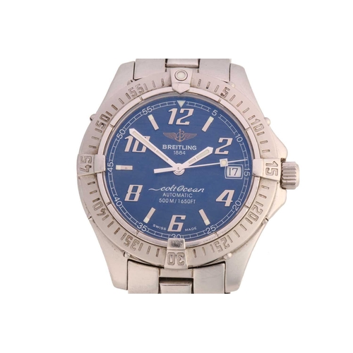 379 - A Breitling Colt Ocean Automatic Watch, featuring a swiss made automatic movement in a 38mm stainles... 