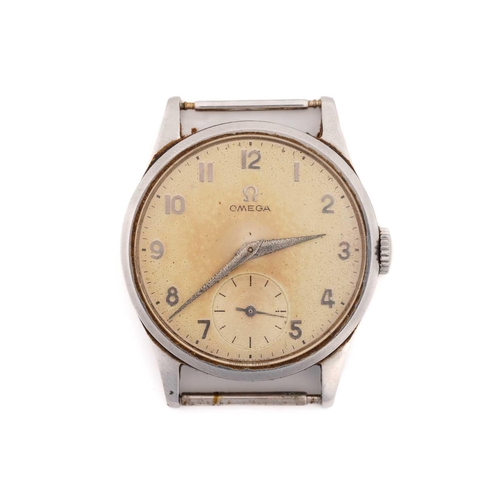 391 - A vintage Omega wristwatch, featuring a hand-wound, mechanical Swiss-made movement caliber: 266, in ... 