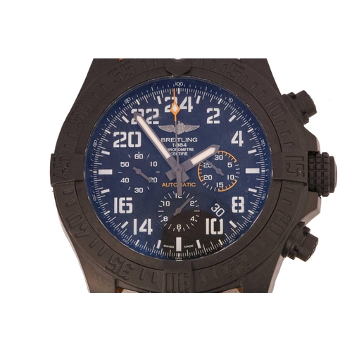 415 - BA Breitling Avenger Hurricane watch, featuring a swiss-made automatic mechanical movement caliber 0... 