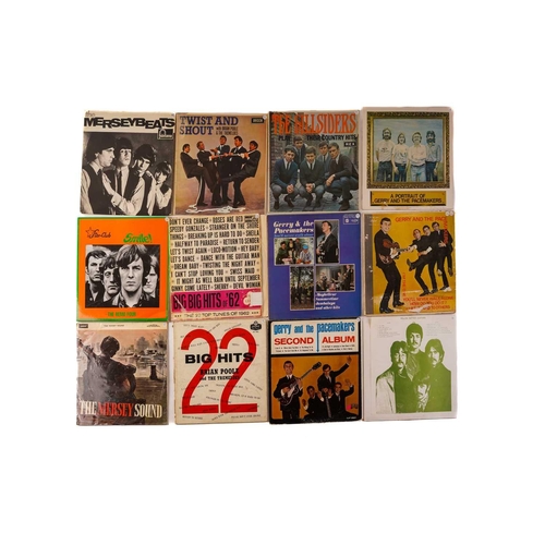 10 - 42 Mersey Liverpool related vinyl LPs, including: Yellow Matter Custard, Gerry and the Pacemakers, A... 