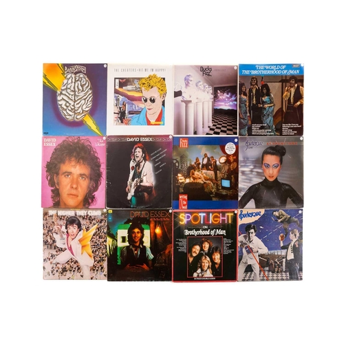 159 - A large collection of 80s/ 90s vinyl LPs including titles from The Christians, China, Free, Clan, Ph... 