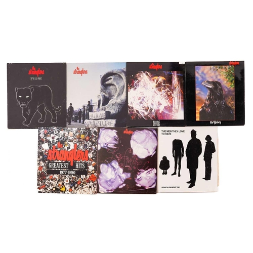 165 - The Stranglers: 19 vinyl LPs, comprising Aural Sculpture, Feline, Greatest Hits, La Folie, All Live,... 