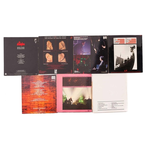 165 - The Stranglers: 19 vinyl LPs, comprising Aural Sculpture, Feline, Greatest Hits, La Folie, All Live,... 