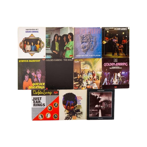 172 - Golden Earrings: 11 vinyl LPs, comprising Just Ear Rings, Winter Harvest, Superstarshine vol 1, The ... 