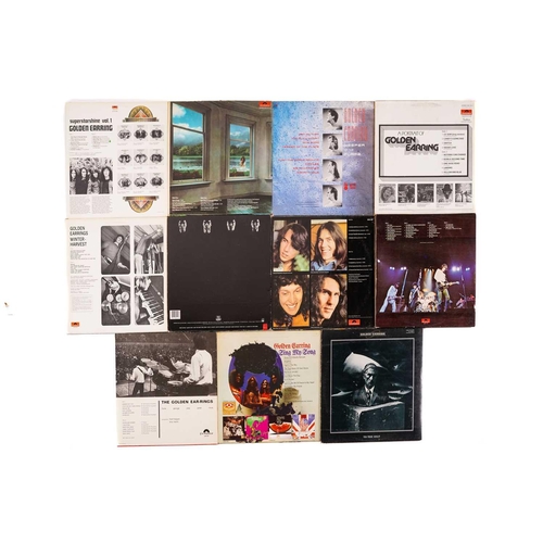 172 - Golden Earrings: 11 vinyl LPs, comprising Just Ear Rings, Winter Harvest, Superstarshine vol 1, The ... 