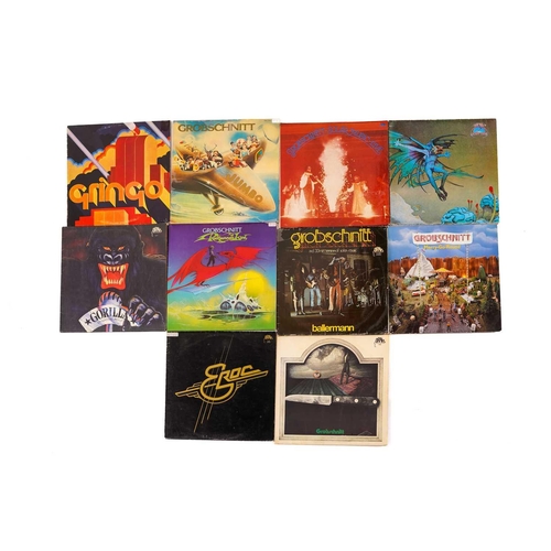 214 - 10 Prog/ Psych vinyl LPs including Gravy Train- Staircase to the Day, Gringo, Gorilla- Creative Rock... 