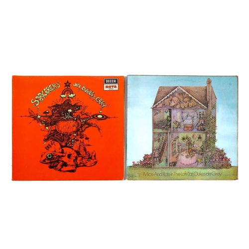 217 - Jan Dukes de Grey: Two Prog/ Psych vinyl LPs, comprising 'Sorcerers' and 'Mice and Rats in the Loft'... 