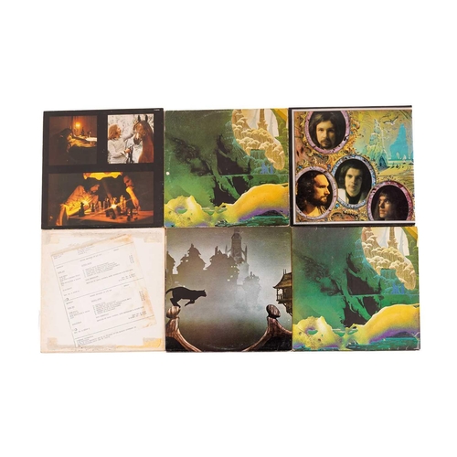 220 - Greenslade: 6 vinyl LPs, comprising Cactus Choir (white label test pressing), Spyglass Guest, Greens... 