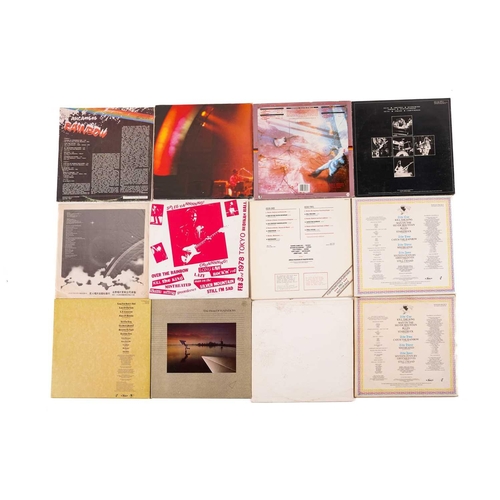 223 - Rainbow: 18 vinyl records, comprising 'Rising', 'Rainbow on Stage' (x2), 'Rainbow Live in Germany 19... 