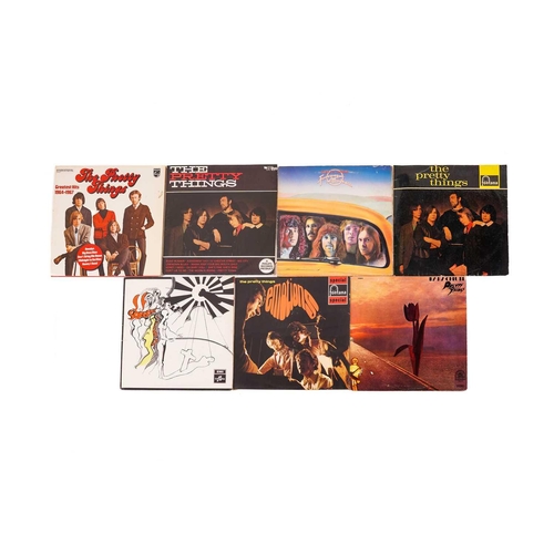 229 - The Pretty Things: a collection of 7 vinyl albums, comprising 'The Pretty Things' (Fontana TL5239), ... 