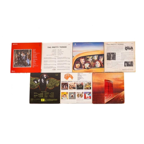 229 - The Pretty Things: a collection of 7 vinyl albums, comprising 'The Pretty Things' (Fontana TL5239), ... 