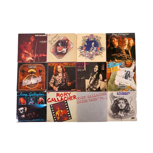 231 - Rory Gallagher- 24 vinyl LPs including Tattoo, In the Beginning, Against the Grain, Photo Finish, Li... 