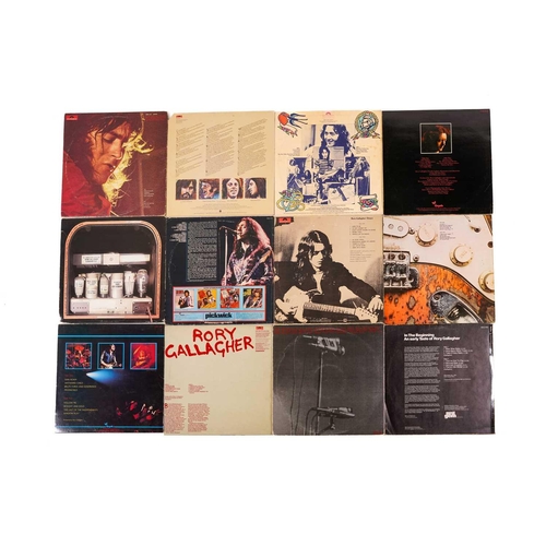 231 - Rory Gallagher- 24 vinyl LPs including Tattoo, In the Beginning, Against the Grain, Photo Finish, Li... 