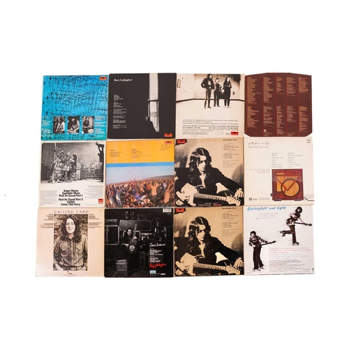 231 - Rory Gallagher- 24 vinyl LPs including Tattoo, In the Beginning, Against the Grain, Photo Finish, Li... 