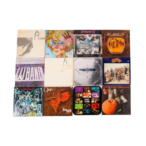 256 - 31 Prog/ Rock vinyl LPs including Anthony Phillips- Sides, The Moody Blues- Seventeenth Sojourn, Neu... 