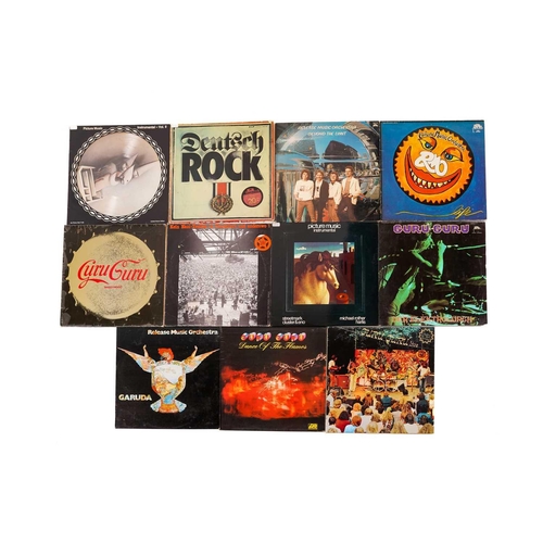 289 - 11 vinyl LPs of Krautrock interest including Guru Guru- Live, Guru Guru- Der Elektrolurch, Release M... 