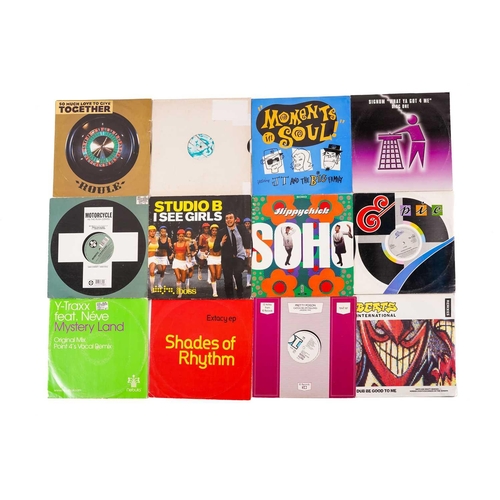 290 - 32 House/ Dance vinyl LPs including Liquid- Sweet Harmony, Serious Megamix, Best of House Vol 3, The... 