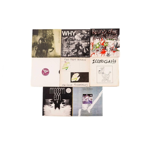 292 - 32 New Wave/ Punk vinyl LPs including Gathering of the Tribe, Gang of Four- at the Palace, Moon Duo-... 