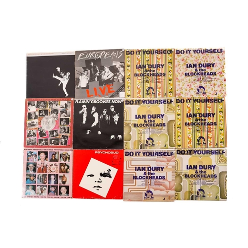 295 - 39 New Wave/ Alternative vinyl LPs including Europeans Live, Fabulous Poodles- Think Pink, Gruppo Sp... 