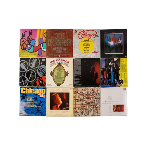 4 - 37 American Rock vinyl LPs, including: Crazy Joe and the Variable Speed Band, Creed, Marshall Crensh... 