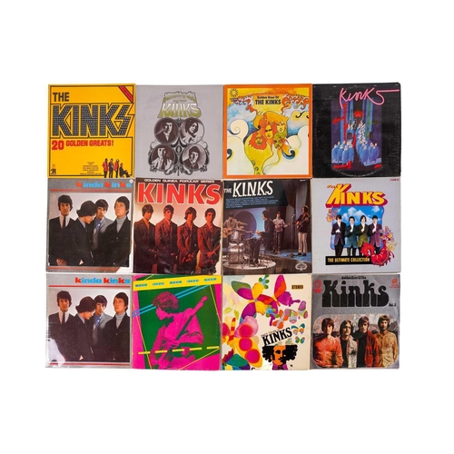 60 - The Kinks: a collection of 31 albums, comprising: 'Kinda Kinks; (x2 and x2 in a different sleeve), '... 