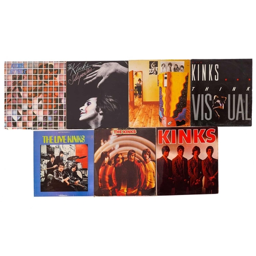 60 - The Kinks: a collection of 31 albums, comprising: 'Kinda Kinks; (x2 and x2 in a different sleeve), '... 