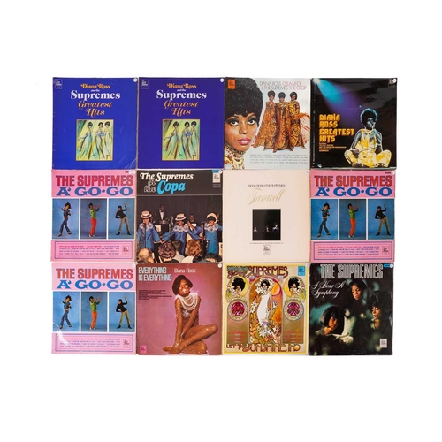 63 - Diana Ross: 28 vinyl LPs, comprising Everything is Everything, The Supremes A Go Go (x3), The Suprem... 