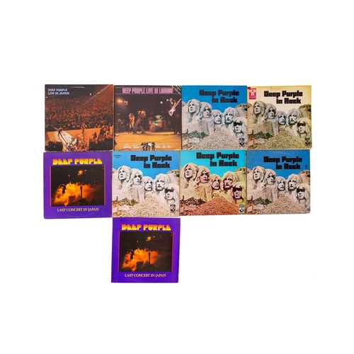 69 - Deep Purple: a collection of 22 albums, comprising: 'Made in Europe' (x2), 'Made in Japan' (x4), 'Ma... 