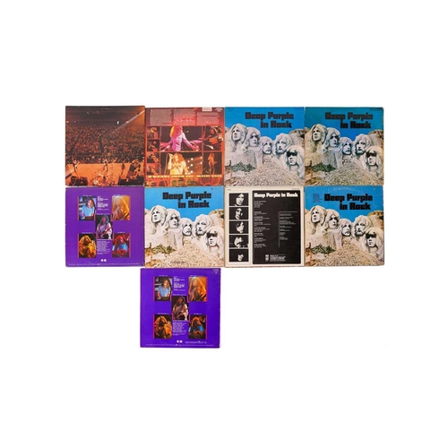 69 - Deep Purple: a collection of 22 albums, comprising: 'Made in Europe' (x2), 'Made in Japan' (x4), 'Ma... 